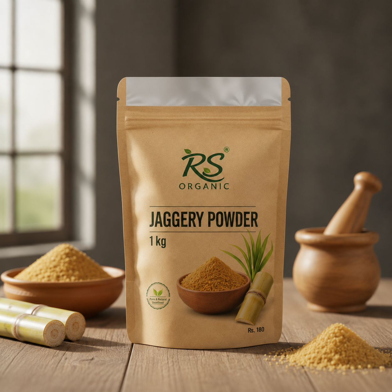 Jaggery Powder (Shakkar)