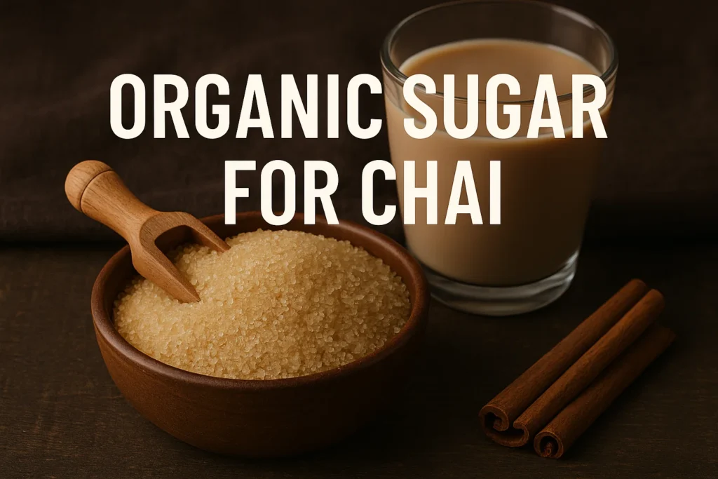 Organic Sugar for Chai