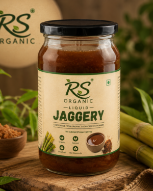Liquid Jaggery (Liquid Gur) – Natural Sweetness from RS Organic