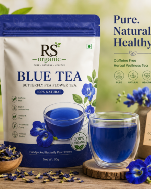 Blue Tea (Butterfly Pea Flower Tea) – 100% Natural Herbal Wellness Tea